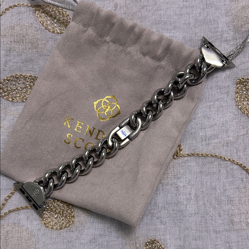 Kendra Scott Silver Chain Bracelet
